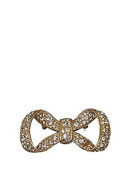 Chanel Crystal Bow Brooch (view 1)