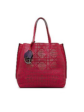 Dior Perforated Cannage Dioriva Tote (view 1)