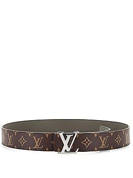 Louis Vuitton LV Initiales Reversible Belt Monogram Canvas and Leather Wide (view 2)