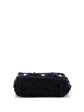 Valentino Garavani Roman Stud Flap Bag Knit Crochet Medium (view 2)