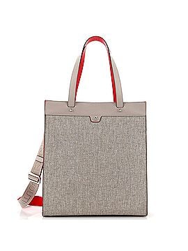 Christian Louboutin Ruistote Tote Bag Canvas with Leather (view 1)