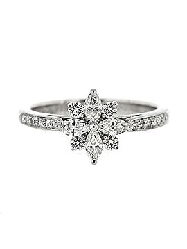 Tiffany & Co. Victoria Ring Platinum with Four Marquise Diamonds and Round Diamonds (view 1)