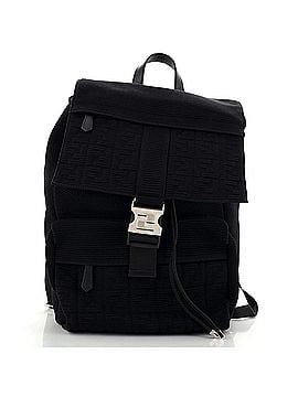 Fendi Fendiness Backpack Zucca Jacquard and Mesh Medium (view 1)