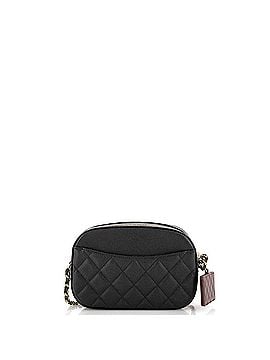 Chanel Zip Around Chain Camera Case Quilted Caviar Mini (view 2)