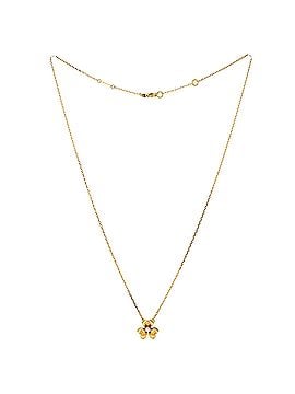 Van Cleef & Arpels Frivole Pendant Necklace 18K Yellow Gold and Diamond Mini (view 2)