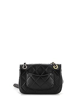 Chanel Coco Clips Flap Bag Embellished Quilted Lambskin Mini (view 2)