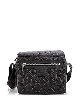 Chanel Coco Cocoon Messenger Bag Quilted Nylon Medium (view 1)