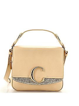 Chloé C Flap Bag Leather Small (view 1)