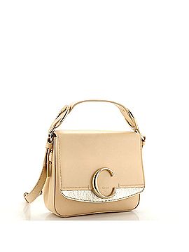 Chloé C Flap Bag Leather Small (view 2)