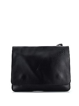 Loewe Gusset Flat Messenger Bag Leather (view 1)