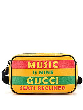 Gucci Music Is Mine 100 Belt Bag Printed Leather Large (view 1)