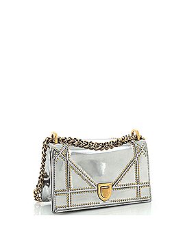 Christian Dior Diorama Flap Bag Studded Patent Medium (view 2)