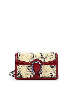 Gucci Dionysus Bag Python with Leather Super Mini (view 1)