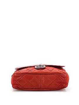 Chanel In The Mix Zip Flap Bag Quilted Iridescent Calfskin Medium (view 2)