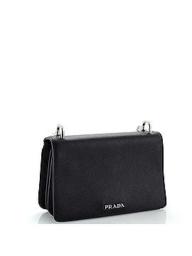 Prada Chain Flap Crossbody Bag Saffiano and Soft Calf Small (view 2)