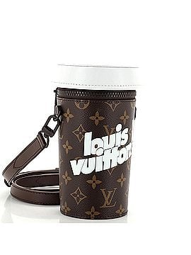 Louis Vuitton Coffee Cup Convertible Pouch Everyday Signature Vintage Monogram Canvas (view 2)