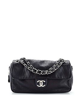 Chanel Baseball Spirit Flap Bag Perforated Leather Medium (view 1)