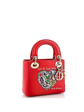 Christian Dior Lady Dior Chain Bag Limited Edition Niki de Saint Phalle Embroidered Leather Mini (view 2)