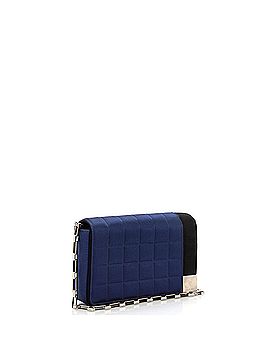 Chanel Chocolate Bar Chain Clutch Quilted Satin Mini (view 2)