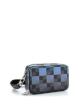 Louis Vuitton Alpha Wearable Wallet Limited Edition Damier Graphite Giant (view 2)