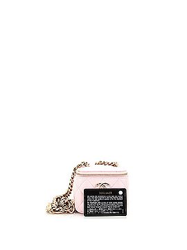 Chanel Coco Enamel Strap Vanity Case with Chain Quilted Lambskin Mini (view 2)