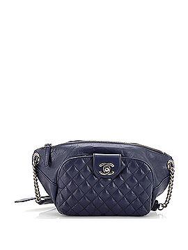 Chanel Casual Rock Waist Bag Quilted Crumpled Calfskin (view 1)