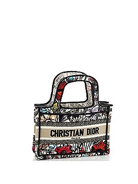 Christian Dior Book Tote Embroidered Canvas Mini (view 2)
