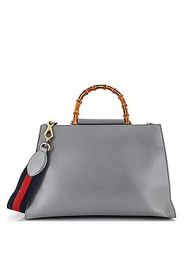 Gucci Nymphaea Top Handle Bag Leather Medium (view 1)