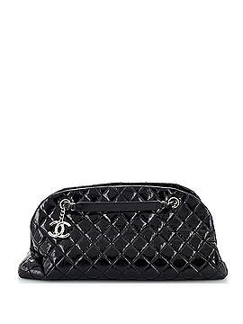 Chanel Just Mademoiselle Bag Quilted Glazed Calfskin Medium (view 1)