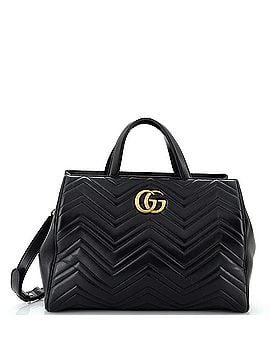 Gucci GG Marmont Tote Matelasse Leather Medium (view 1)