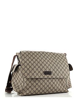Gucci Diaper Bag GG Coated Canvas (view 2)