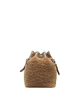 Fendi Shearling Mini Mon Tresor Bucket Bag (view 2)