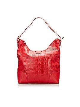 Burberry Embossed Leather Shoulder Bag (view 1)