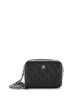 Chanel Square CC Chain Camera Bag Quilted Caviar Mini (view 1)