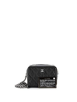 Chanel Square CC Chain Camera Bag Quilted Caviar Mini (view 2)