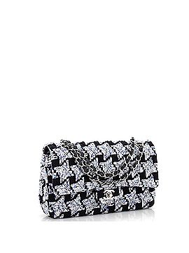 Chanel Classic Double Flap Bag Quilted Houndstooth Tweed Medium (view 2)