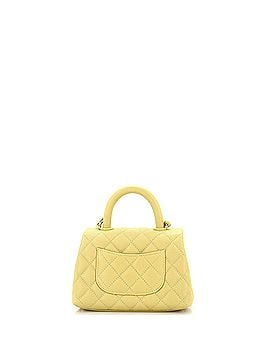 Chanel Coco Top Handle Bag Quilted Caviar Extra Mini (view 2)