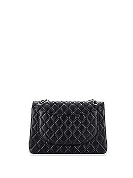 Chanel Vintage Classic Double Flap Bag Quilted Caviar Maxi (view 2)