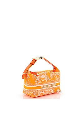 Christian Dior Toile de Jouy DiorTravel Nomad Pouch Print Technical Fabric Small (view 2)