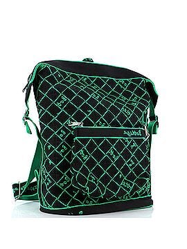Bottega Veneta Webbing Backpack Embroidered Intrecciato Webbed Nylon (view 2)