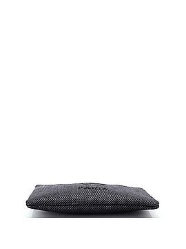Chanel Deauville Pouch Mixed Fibers Medium (view 2)