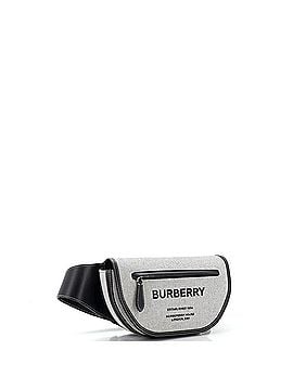 Burberry Olympia Bum Bag Leather and Canvas Small (view 2)