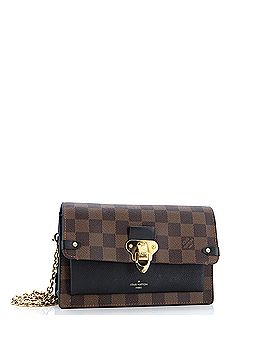 Louis Vuitton Vavin Chain Wallet NM Damier with Leather (view 2)