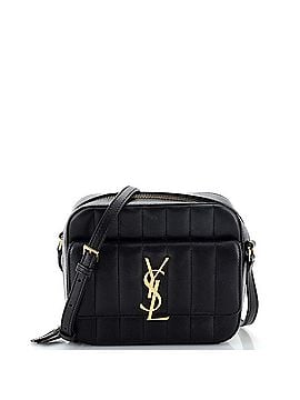 Saint Laurent Vicky Camera Bag Vertical Quilted Leather Medium (view 1)