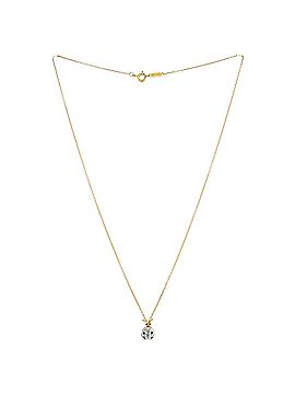 Tiffany & Co. Schlumberger Ladybug Necklace 18K Yellow Gold with Diamonds and Garnets (view 2)