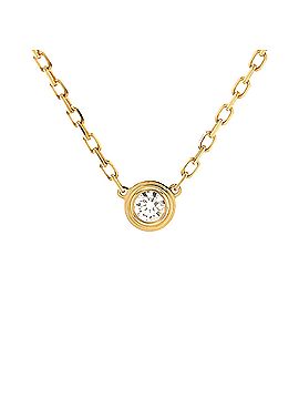 Cartier Cartier D'Amour Pendant Necklace 18K Yellow Gold and Diamond Small (view 1)