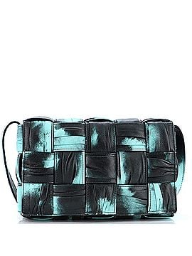 Bottega Veneta Brick Cassette Shoulder Bag Maxi Intrecciato Plisse Leather (view 1)