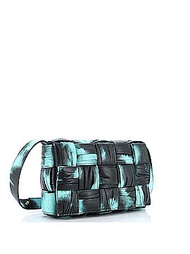 Bottega Veneta Brick Cassette Shoulder Bag Maxi Intrecciato Plisse Leather (view 2)
