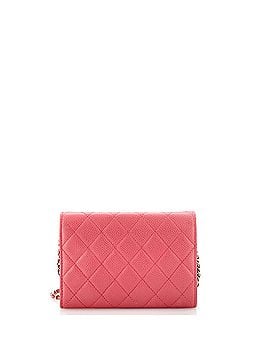 Chanel Classic Flap Wallet Crossbody Bag Quilted Caviar Mini (view 2)