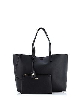 Versace Virtus Open Tote (Outlet) Leather Large (view 2)